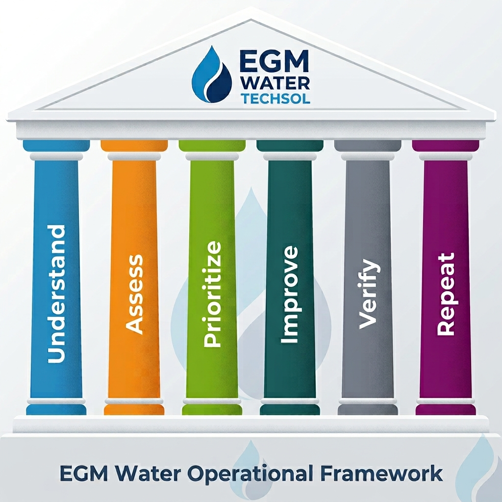 EGM Water Operational Framework diagram